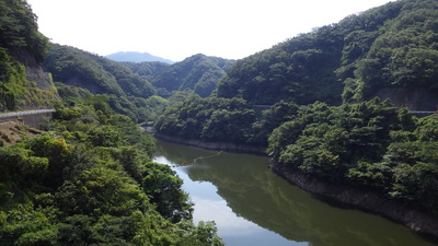 ８月24日のみやび湖の写真です