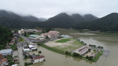 下流浸水状況