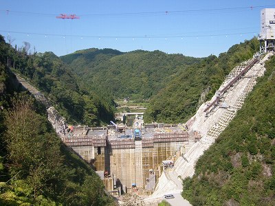 平成24年9月上流側定点写真