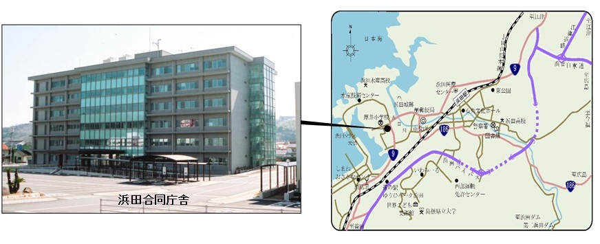 事務所位置図