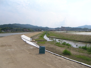 道尻川状況写真