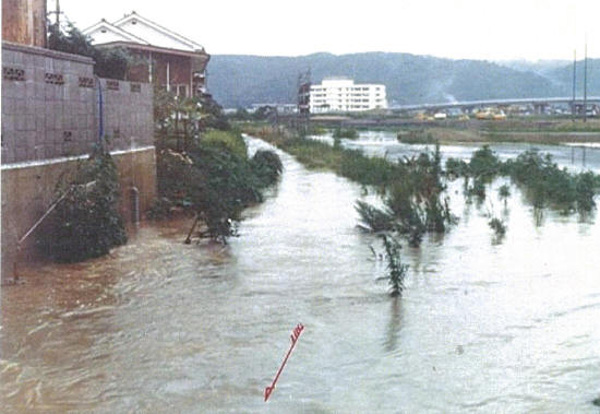 今市川出水状況２