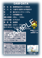 ダムカードサンプル２