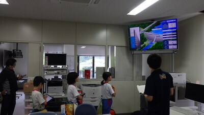 操作室見学