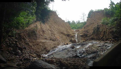 ため池堤体崩壊