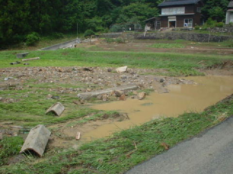 農地土砂流入