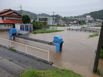 令和３年７月豪雨の状況写真