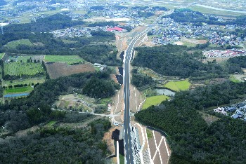 遠田インター久城インター間