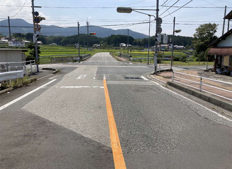 浜田市金城町下来原着手前