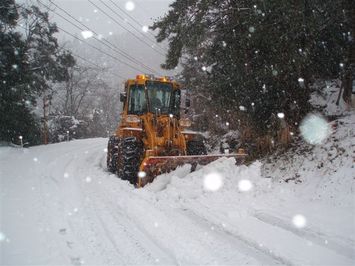 除雪作業