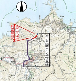 開通区間位置図