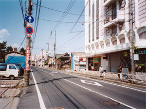 整備前の松江停車場白潟線