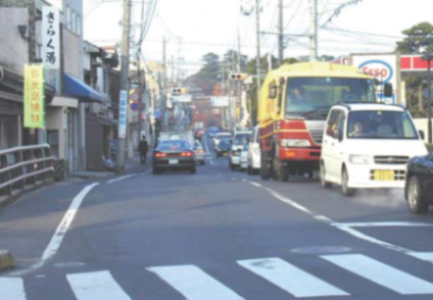 整備前の城山北公園線