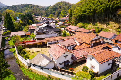 大森の町並み