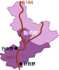飯南町地図