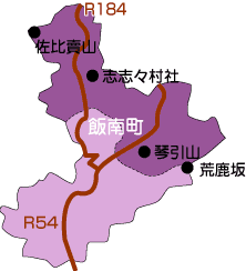 飯南町地図