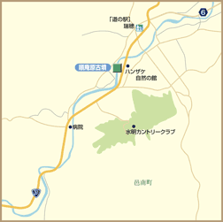 順庵原古墳地図