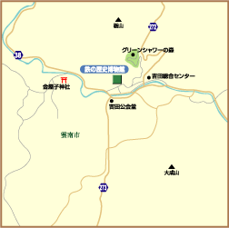 鉄の歴史村博物館地図