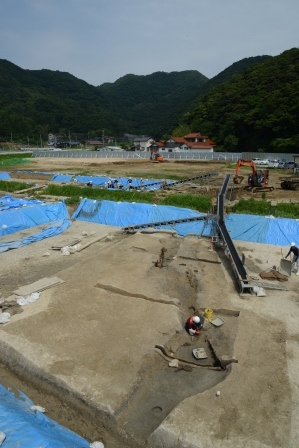 弥生時代前期の溝