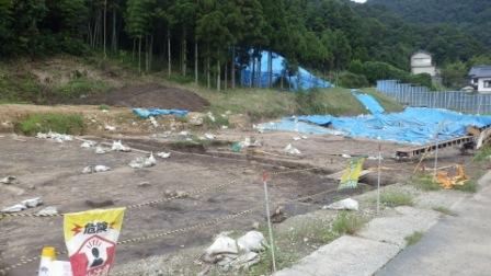 大国地頭所遺跡調査区