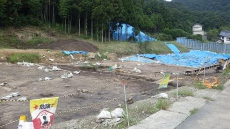 大国地頭所遺跡調査区