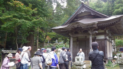 豊栄神社見学の様子