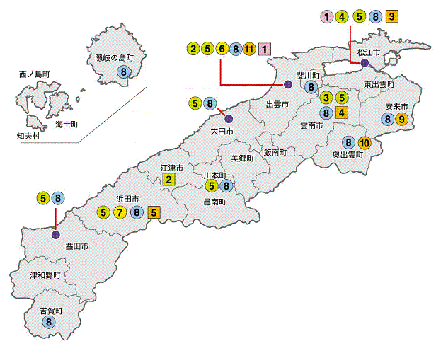 開催地マップ