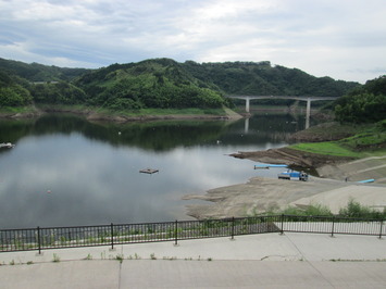 乗艇場付近の水位の状況