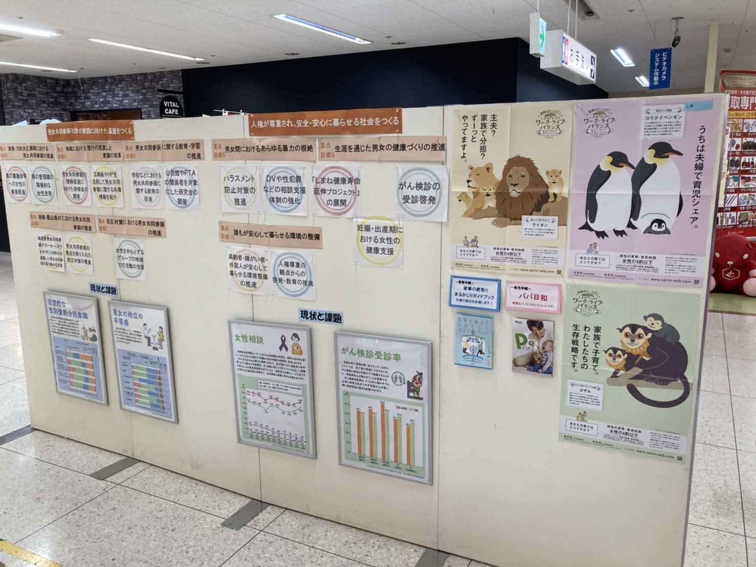 西部啓発展示２