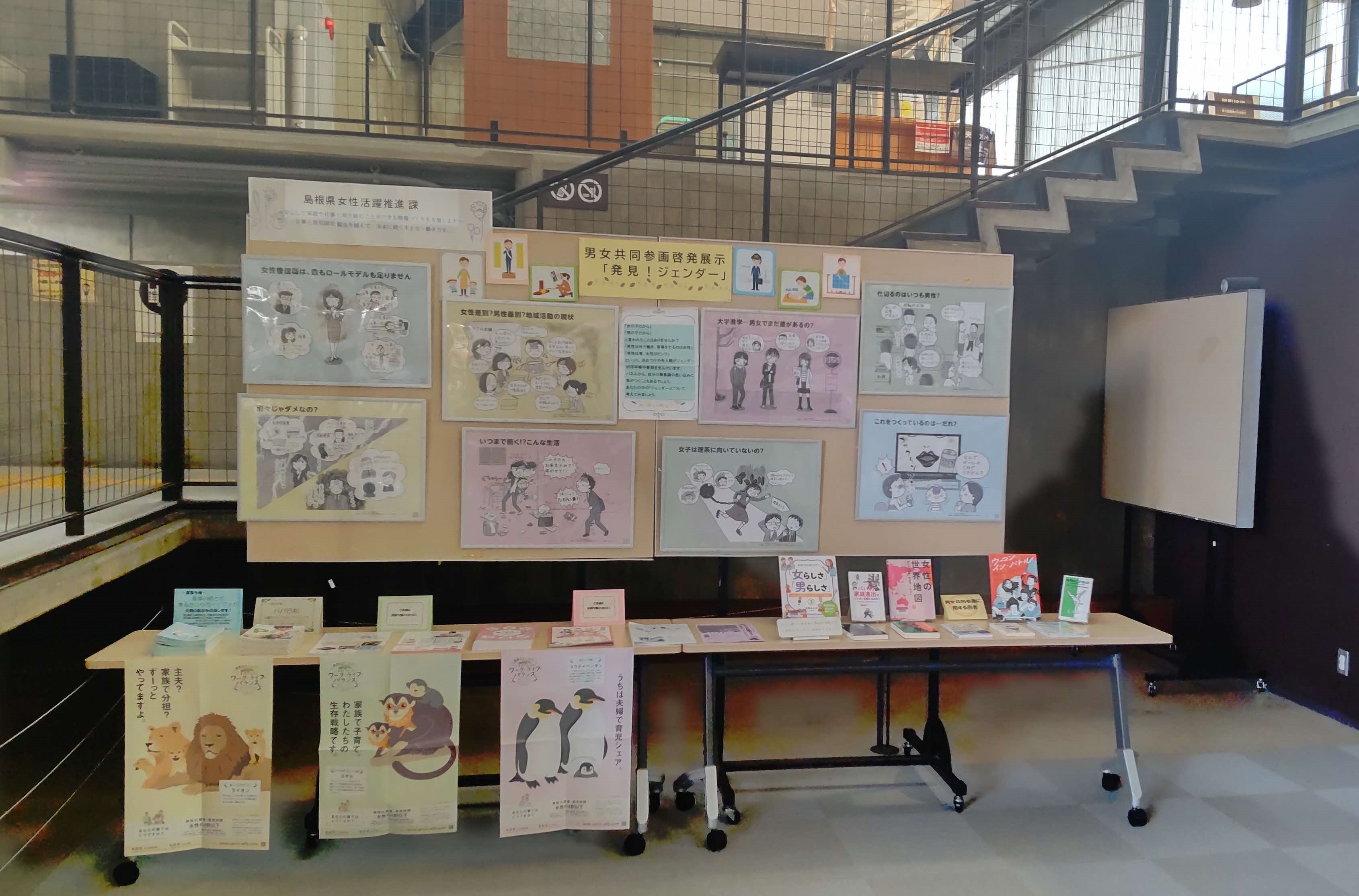 図書館展示写真