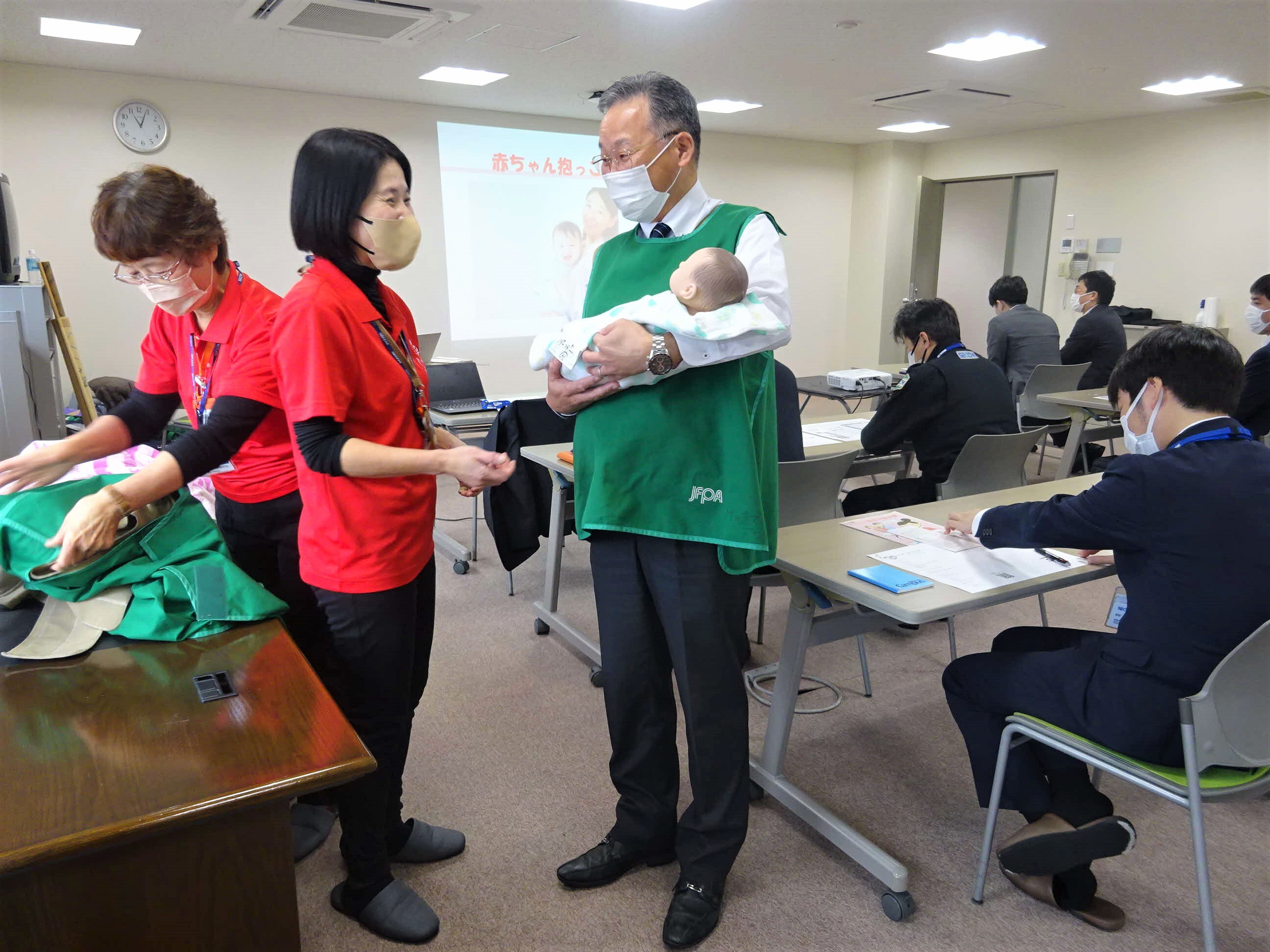 セコム山陰株式会社でのセミナーの様子