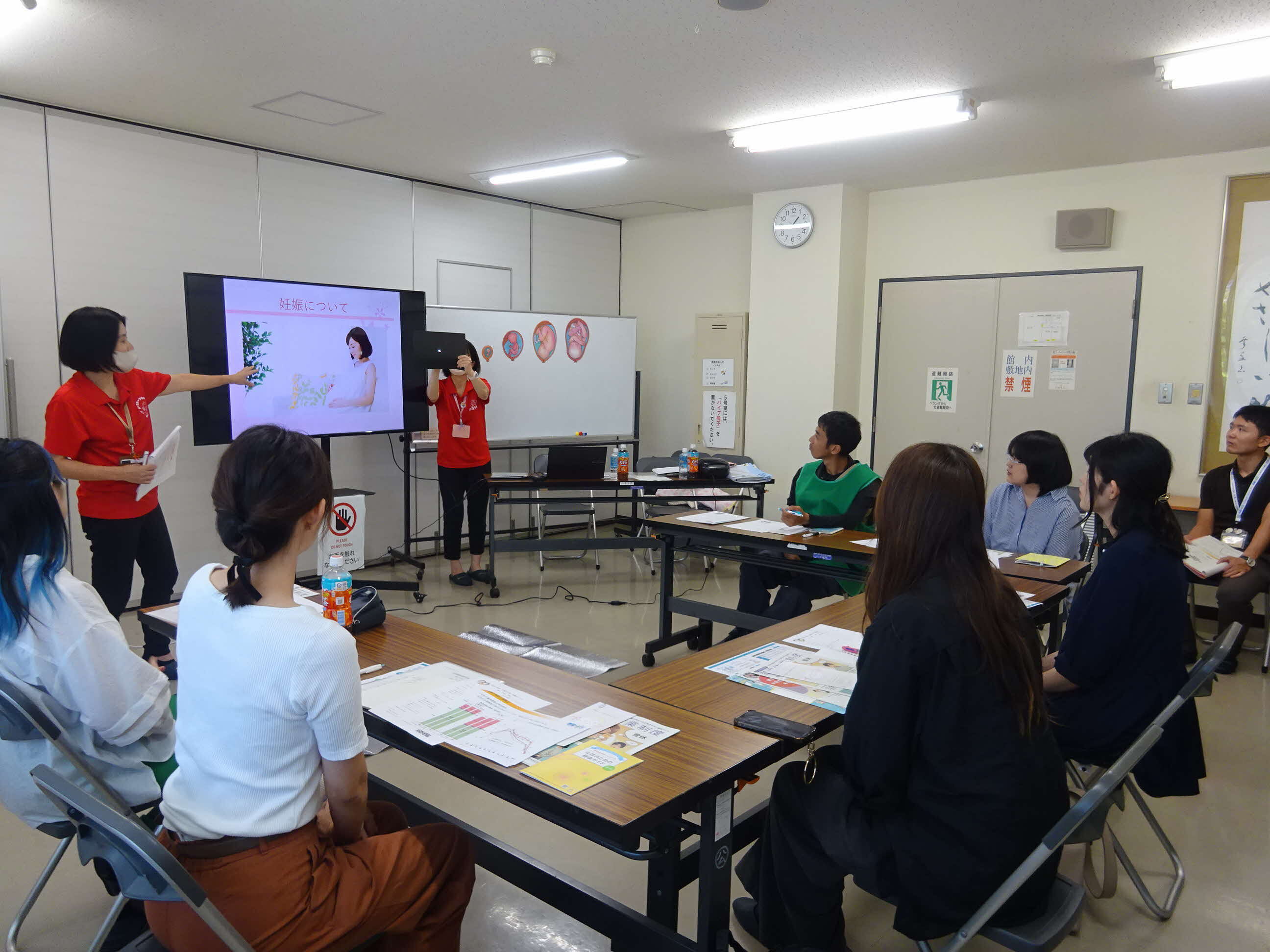 グローバーク株式会社でのセミナーの様子