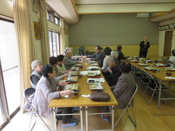 会食のようす