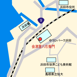 会津屋八右衛門の地図