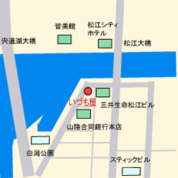 いずも屋の地図