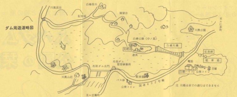 白椿ハウス周辺地図