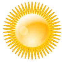 太陽のマーク
