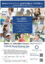 世界糖尿病デーポスター2025