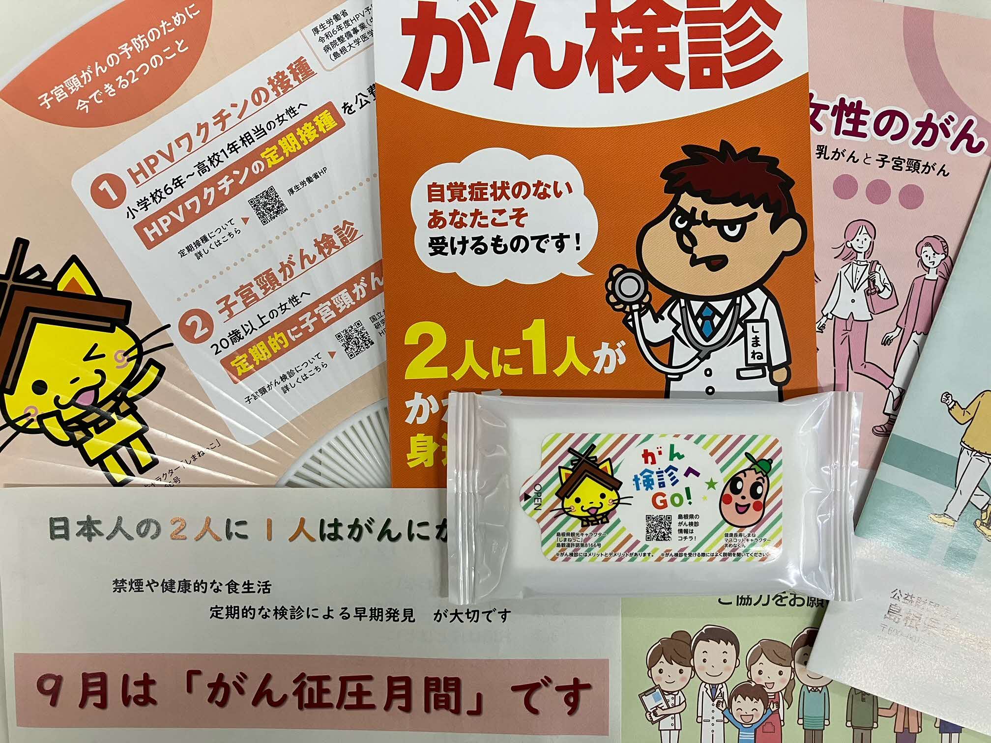 街頭キャンペーン配布リーフレット