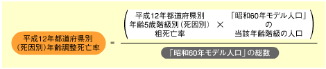 年齢調整死亡率の計算