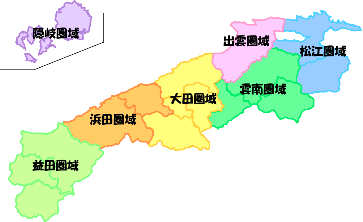 島根県地図