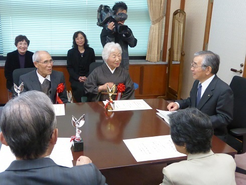 知事との懇談している様子1