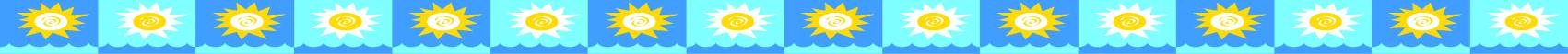 太陽の絵の列