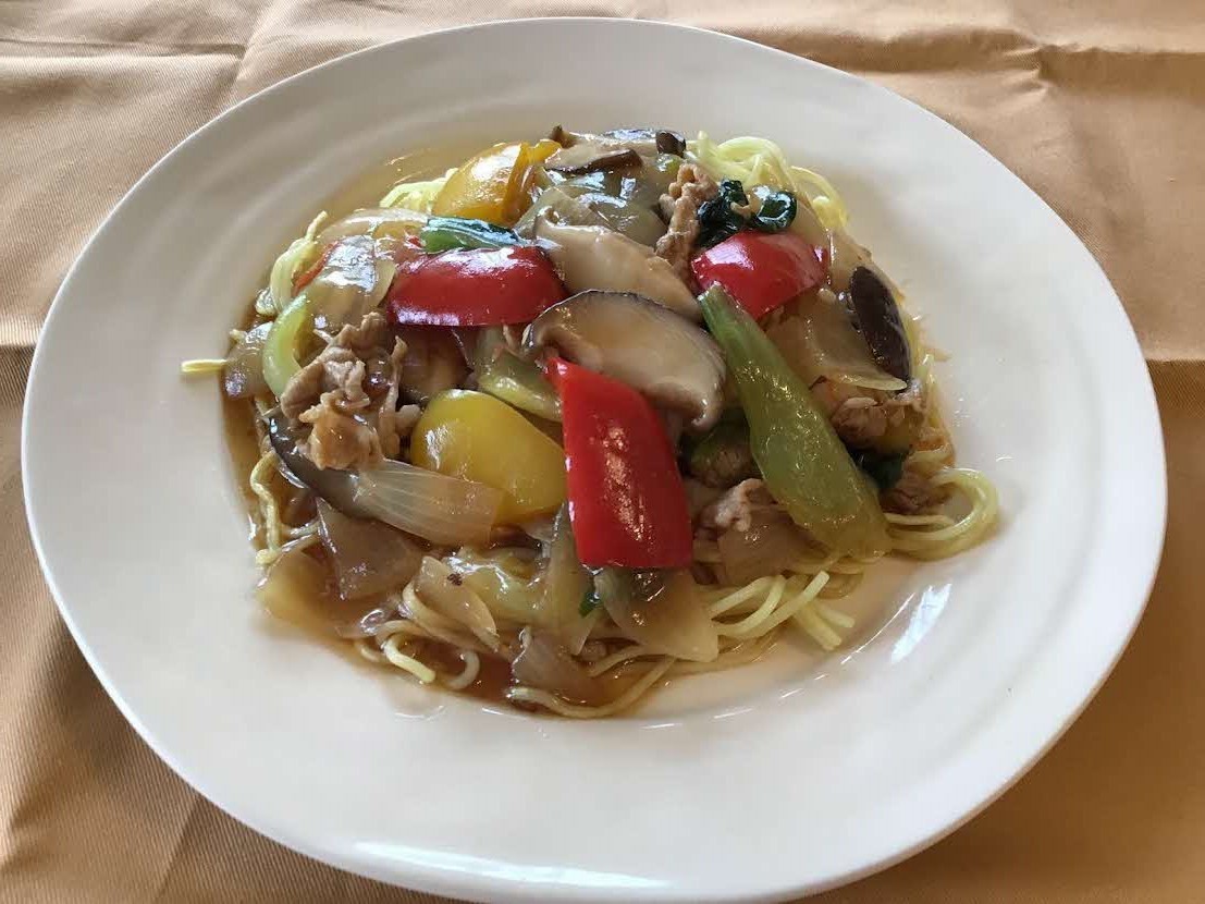 野菜たっぷりあんかけ麺