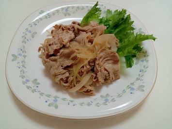 豚肉のソースマリネ