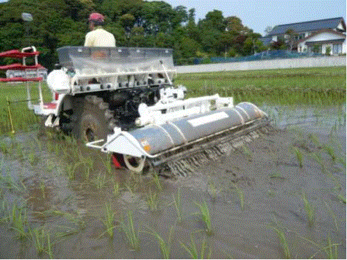 水田除草機