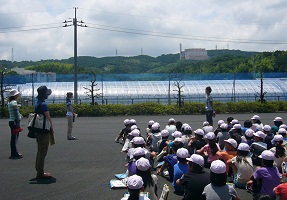 農業技術センター全体の説明状況