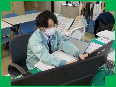 先輩職員の声５