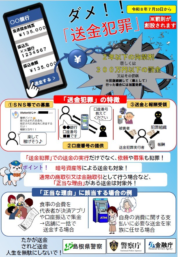 口座の不正利用禁止