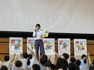 多伎小学校での教室の様子２